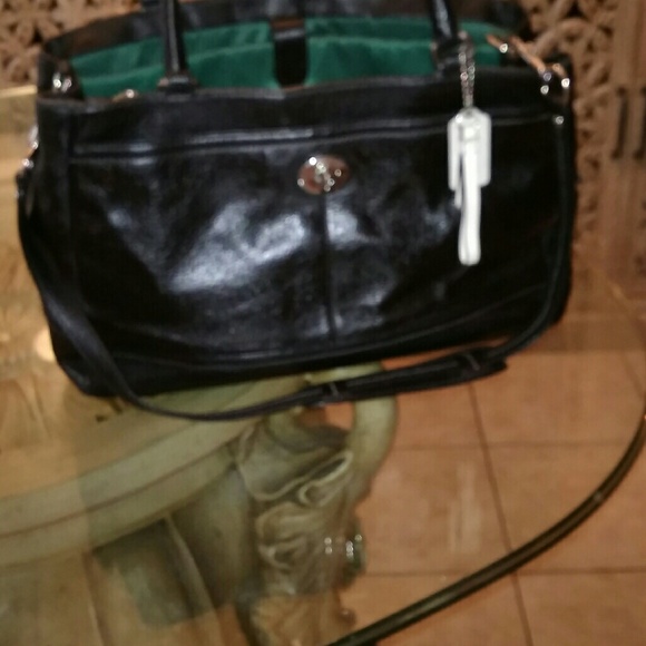 Coach large briefcase style bag - Picture 4 of 4